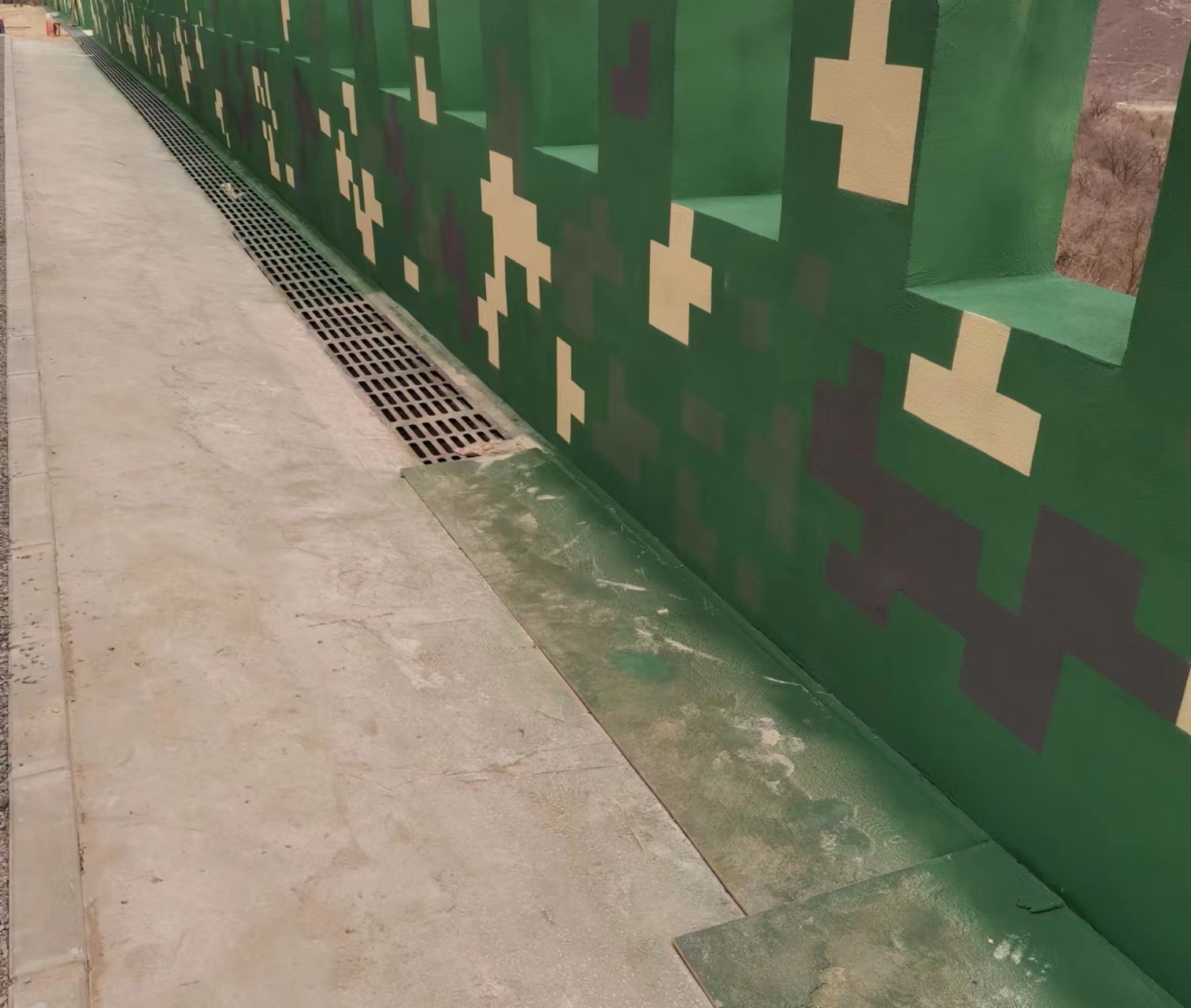 顺义围墙迷彩喷涂,数迷彩漆